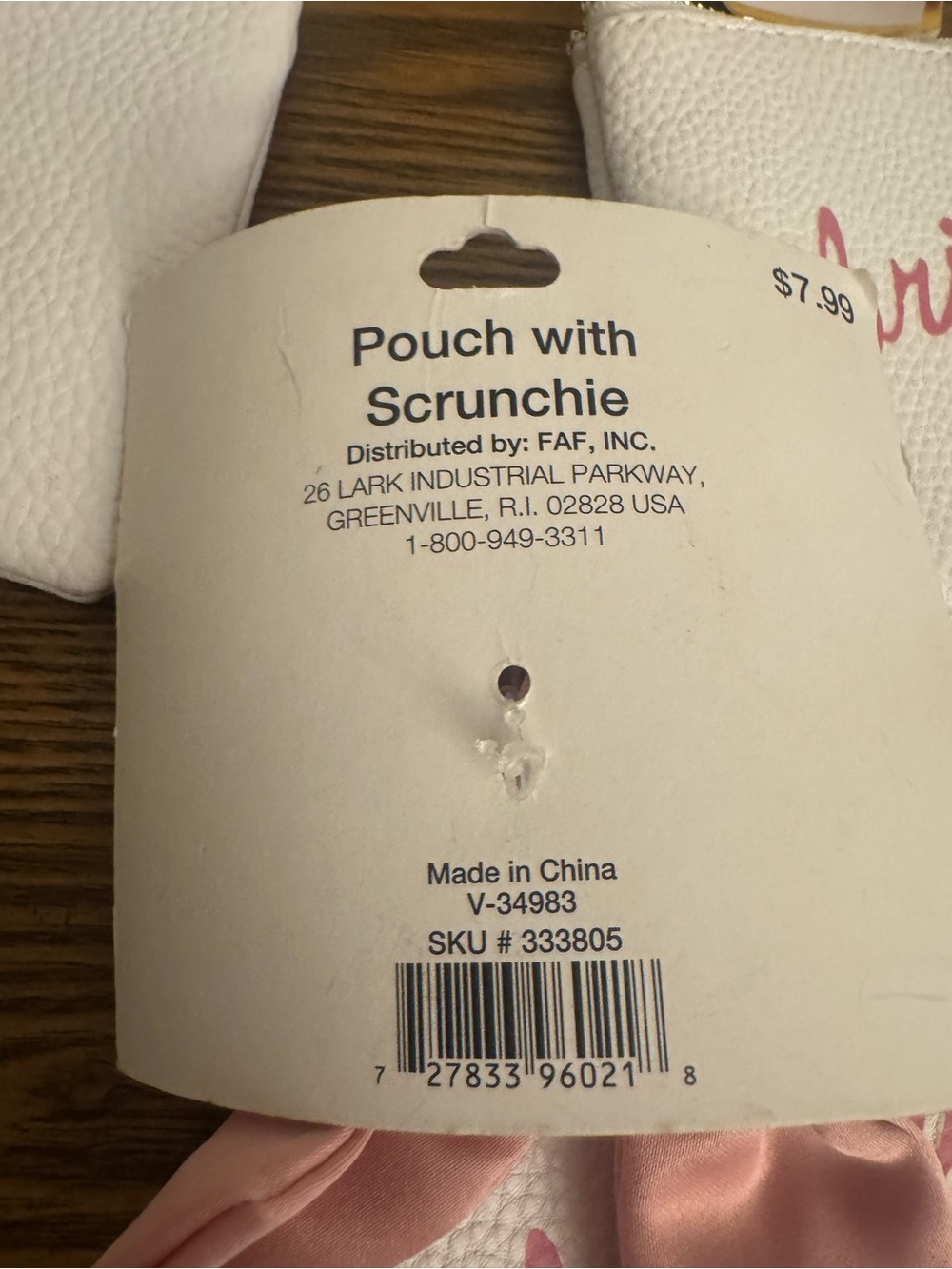 NWT FAF Inc Bride Tribe Pouch & Scrunchie Keychain Set - Lot of 4 - Picture 5 of 5